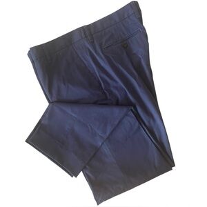 Bonobos Monday Casual Preppy Pants 33x32 Hemmed 30.5 Blue Athletic Fit Stretch
